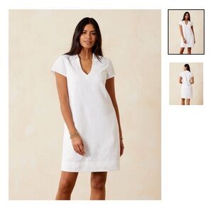 Tommy Bahama Two Palms Linen Collared Dress